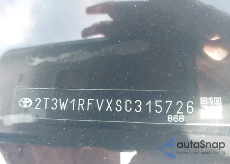 2025 Toyota Rav4 Xle from USA, damaged, VIN 2T3W1RFVXSC315726